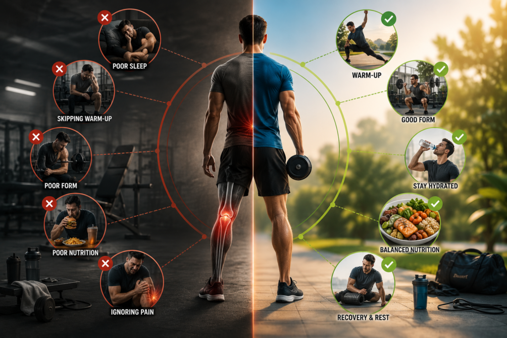 Skipping preparatory and recovery phases is one of the fastest routes to the clinic. Your nervous system and musculoskeletal tissue require dedicated transition periods before and after intense physical output.