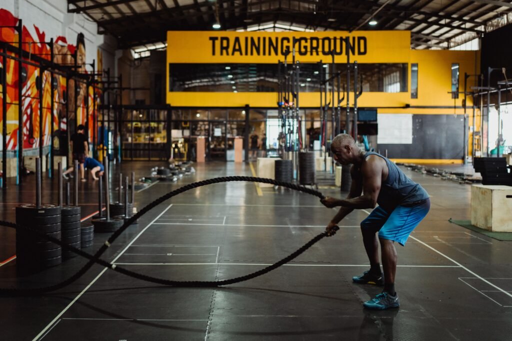 Continuous glucose monitor sensor applied on an athlete's arm for metabolic tracking