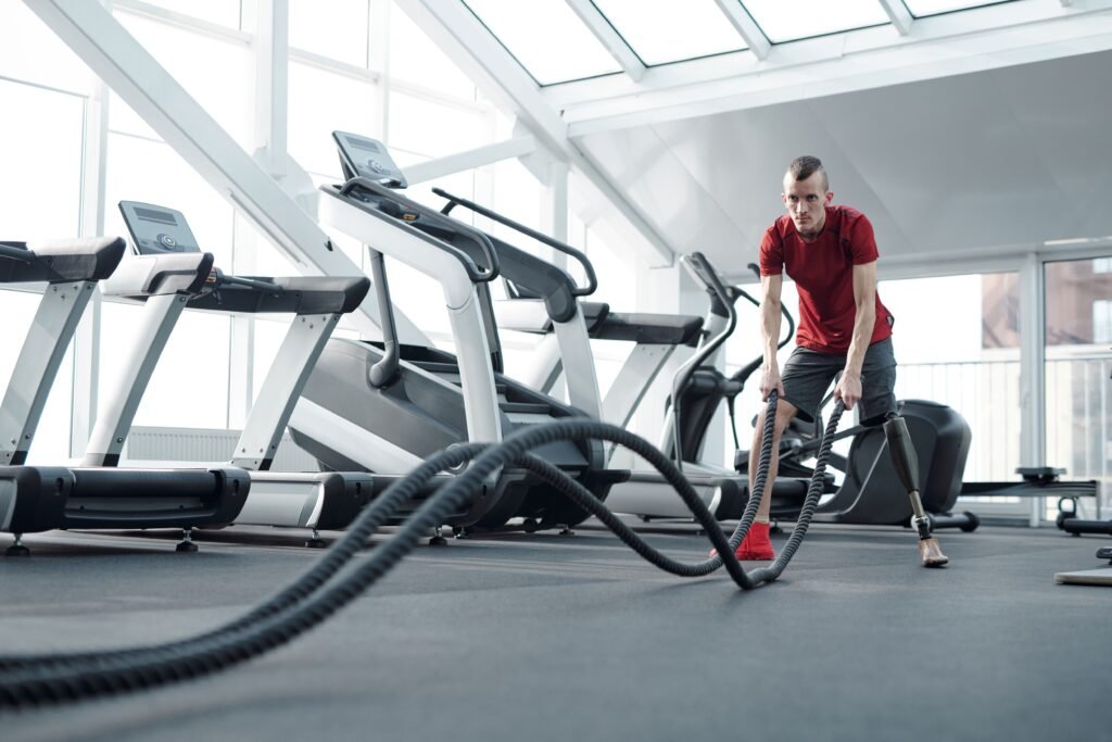 Athlete using contrast therapy and sauna for recovery engineering