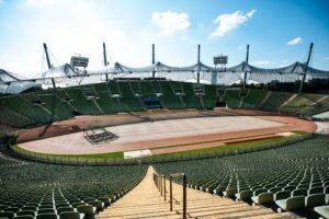Alexander Stadium in Birmingham during European Athletics Championships 2026