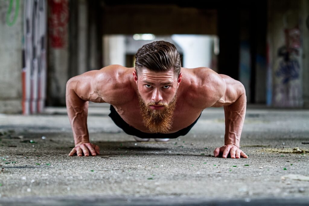 Athlete using biometric wearables for recovery tracking and biohacking