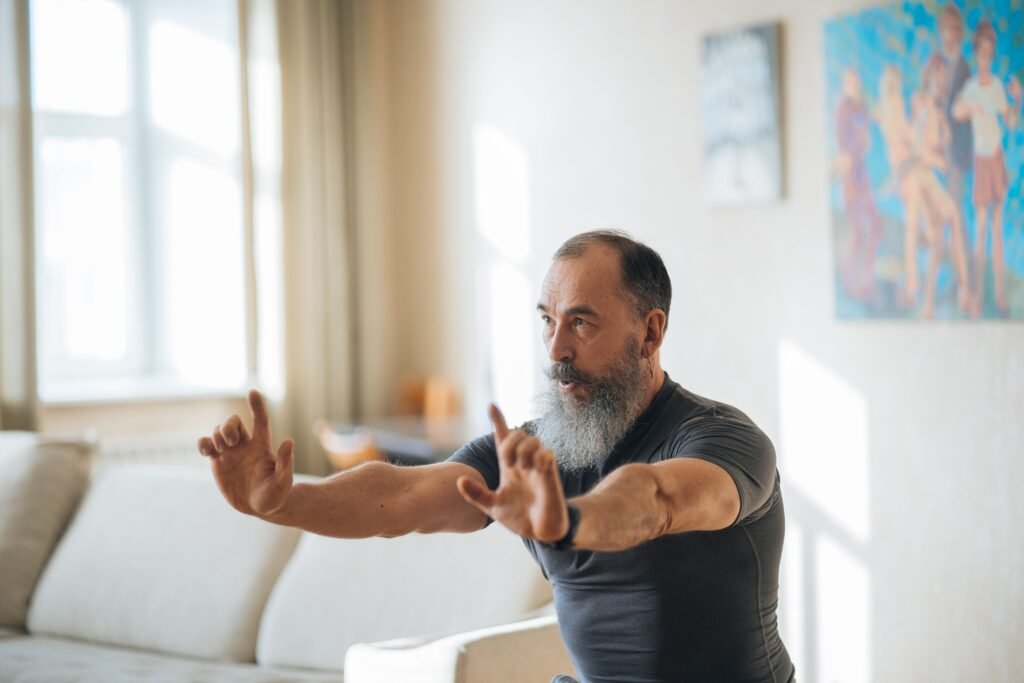 Strength and balance exercises for aging