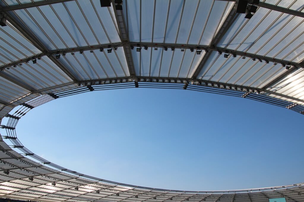 Cricket stadium hosting an Asia Cup match 