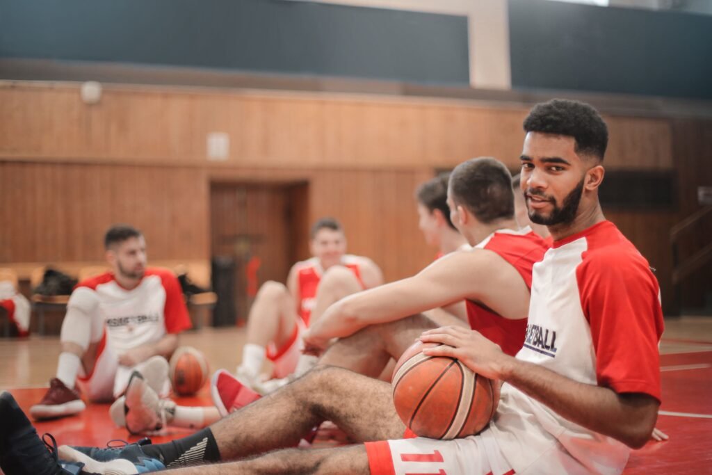 Official trophy presentation for the Emirates NBA Cup championship game