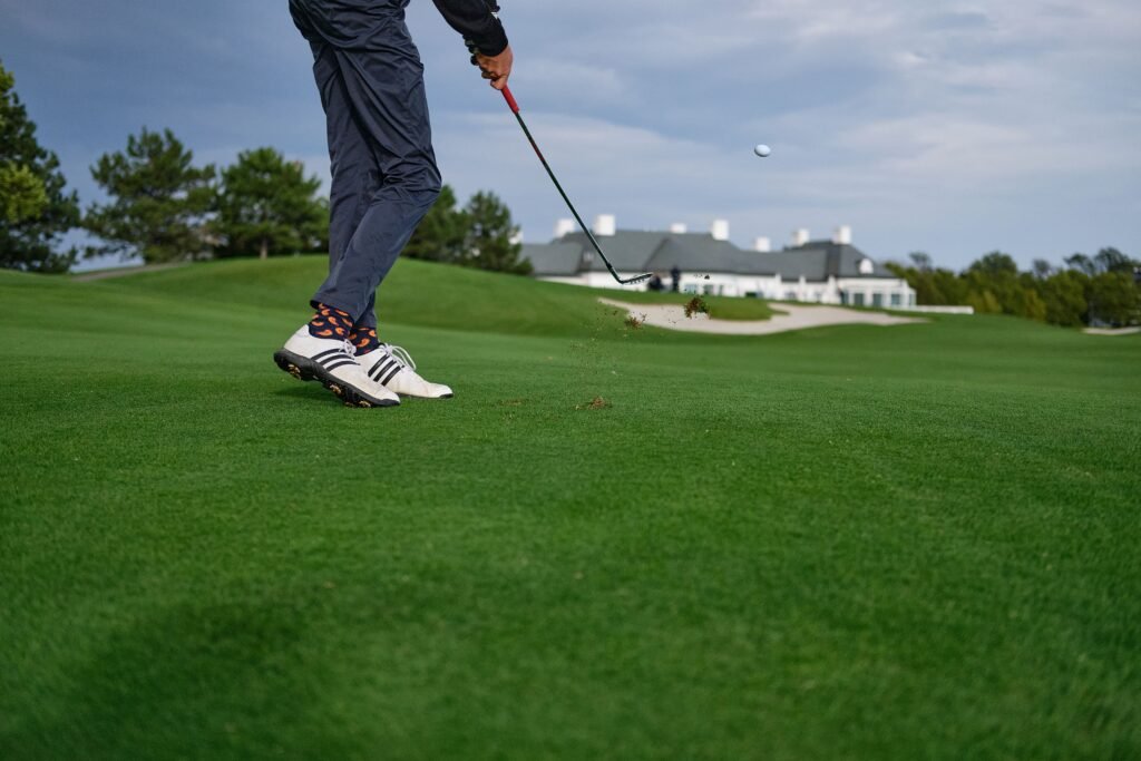 Golfers competing in The Masters Tournament