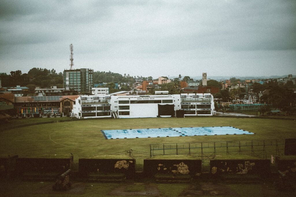 Headingley Cricket Ground in Leeds prepared for Pakistan vs England 1st Test match