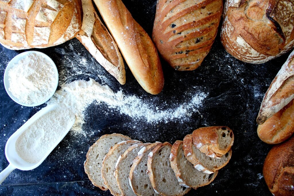 Whole grain rye bread paired with healthy fats and lean protein for sustained fitness energy. 