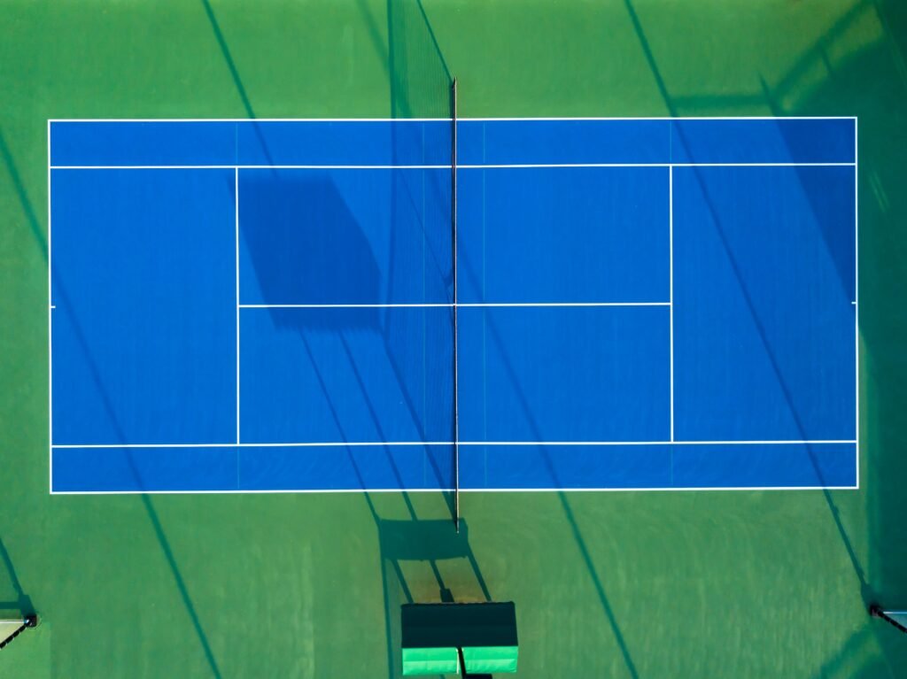 Tennis action during the US Open 2026 