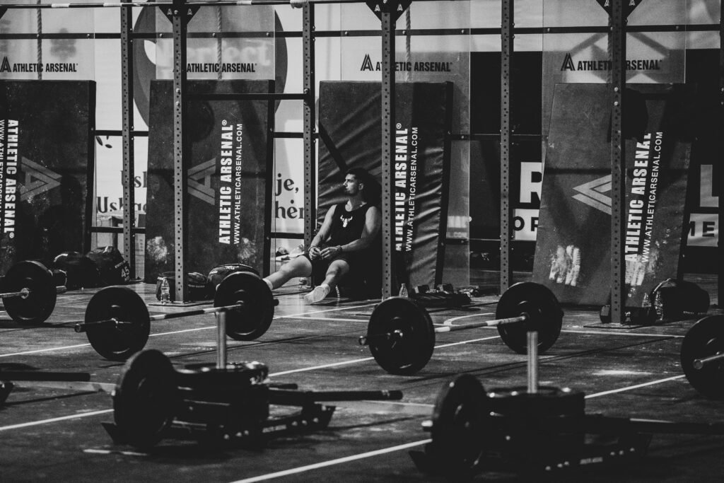 Active muscle recovery after a workout 