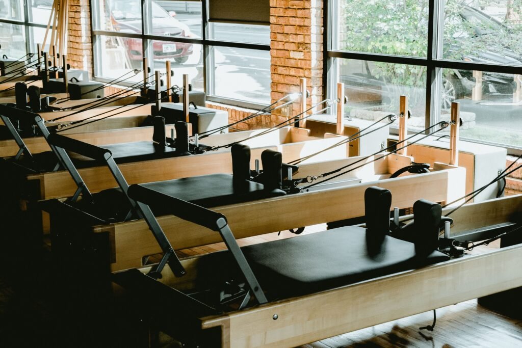 Reform Pilates and functional fitness workout