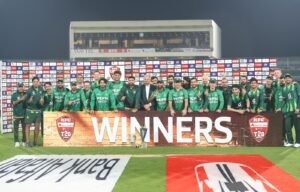 Pakistan and Sri Lanka players during the 2026 T20I series in Rawalpindi