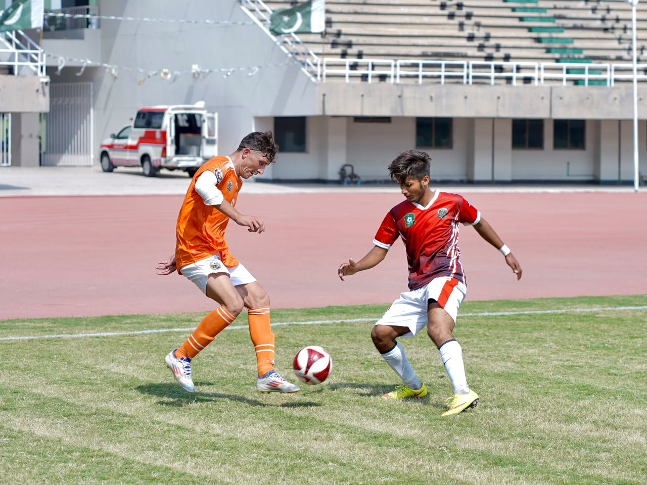Young footballers compete in the PFF U-17 Championship 2026